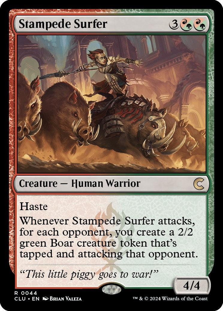 Stampede Surfer (44) (Ravnica: Clue Edition)