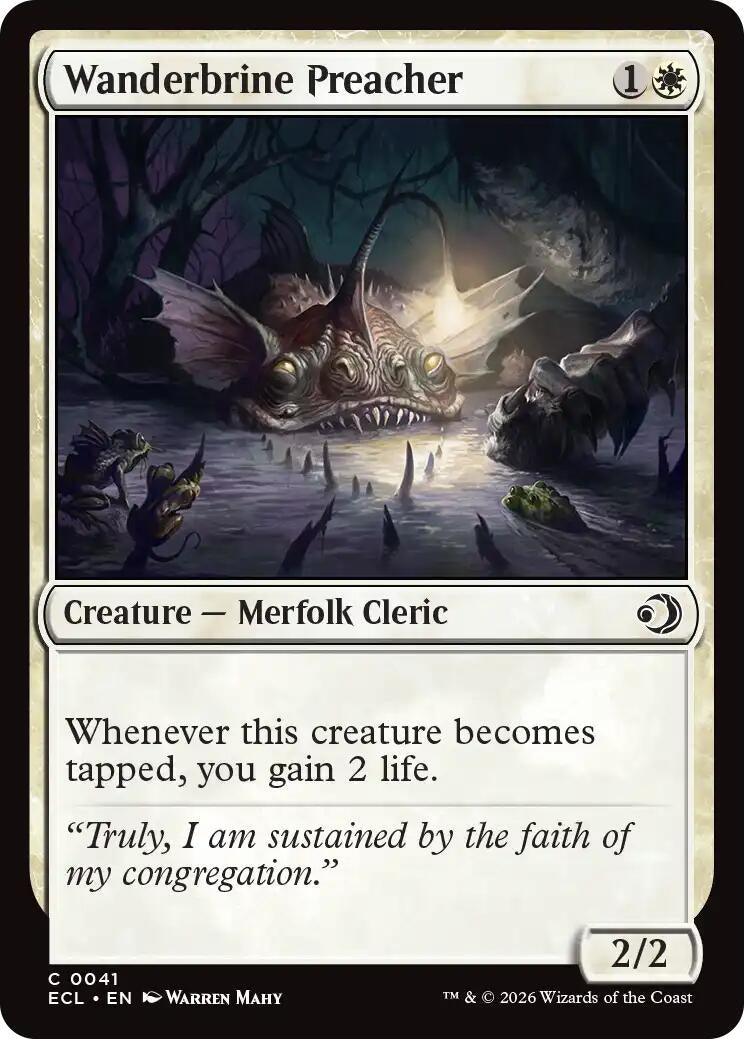Wanderbrine Preacher (41) (Lorwyn Eclipsed)