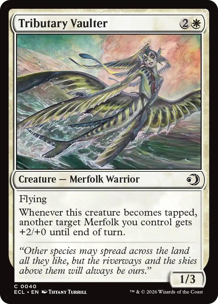 Tributary Vaulter (40) (Lorwyn Eclipsed)