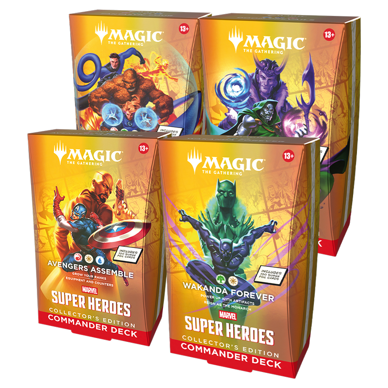 Marvel Superheroes Commander Decks Collector Edition