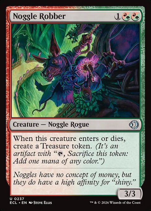 Noggle Robber — NM Foil [Lorwyn Eclipsed #237]
