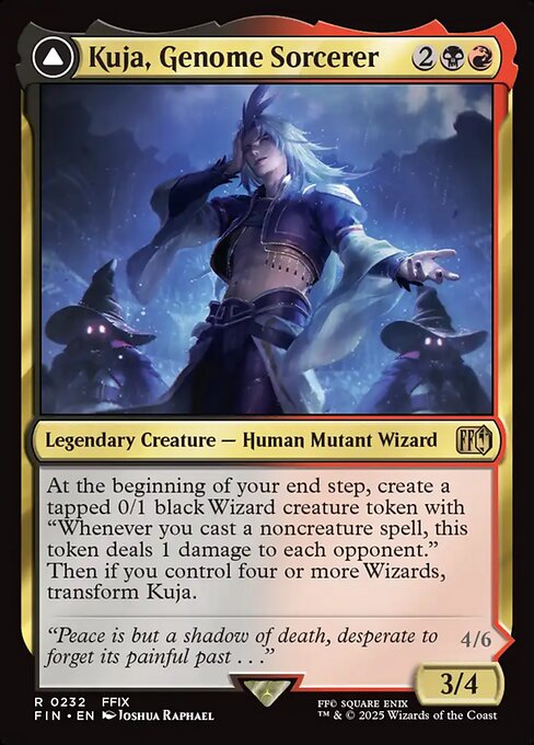 Kuja, Genome Sorcerer // Trance Kuja, Fate Defied — NM [Final Fantasy]