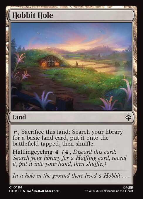Hobbit Hole — NM Foil [The Hobbit]