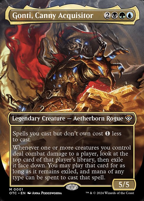 Gonti, Canny Acquisitor — NM [Outlaws of Thunder Junction Commander]