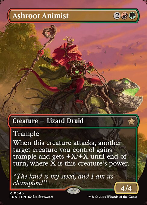 Ashroot Animist — NM [Foundations]