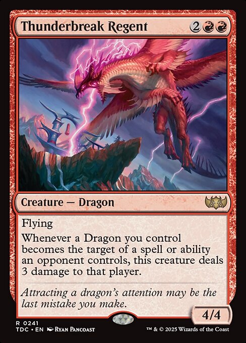 Thunderbreak Regent — NM [Tarkir: Dragonstorm Commander]
