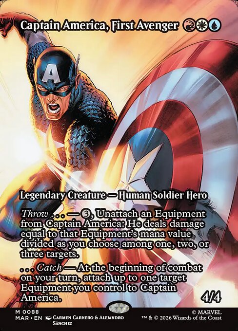 Captain America, First Avenger — NM [Marvel Universe]
