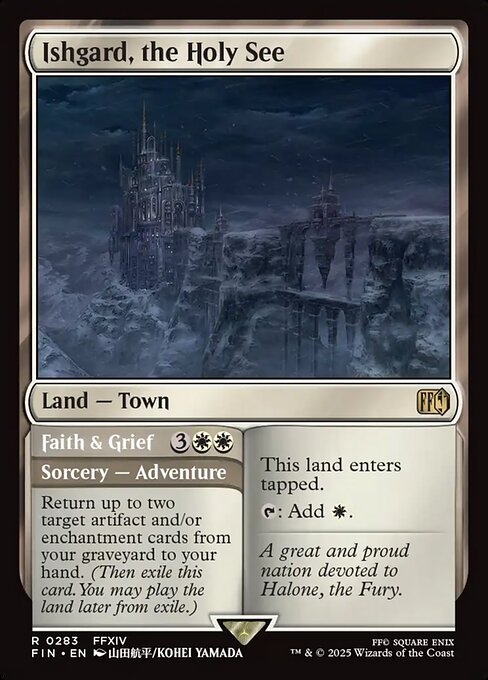 Ishgard, the Holy See // Faith & Grief — NM [Final Fantasy]