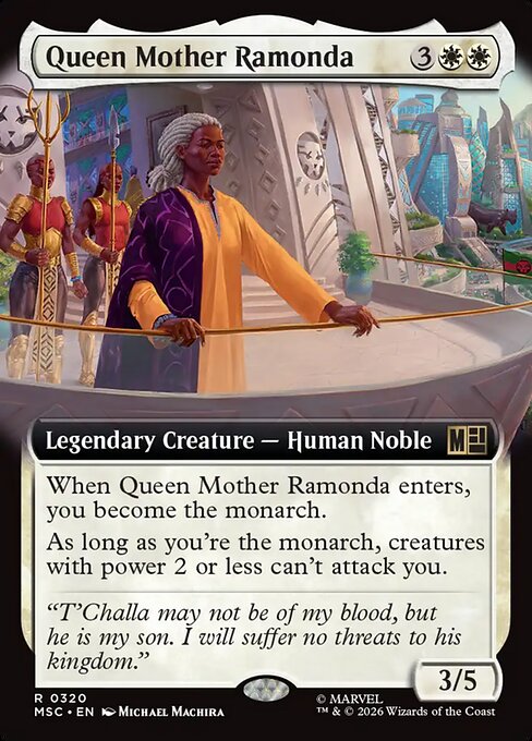 Queen Mother Ramonda — NM [Marvel Super Heroes Commander]