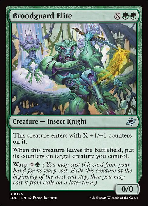 Broodguard Elite — NM Foil [Edge of Eternities]