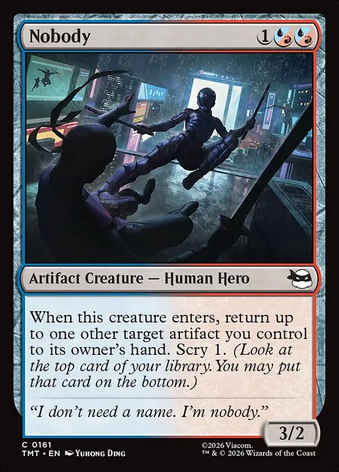Nobody — NM Foil [Teenage Mutant Ninja Turtles]