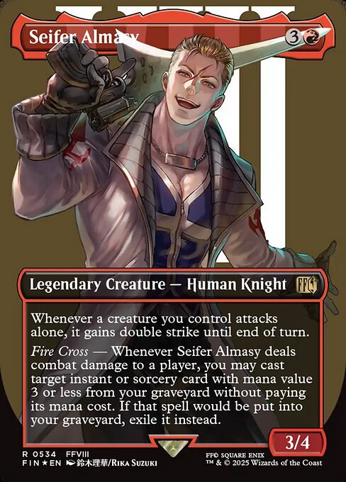 Seifer Almasy — NM Surge Foil [Final Fantasy]