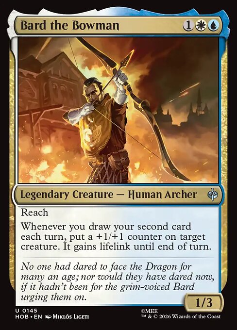 Bard the Bowman — NM Foil [The Hobbit]