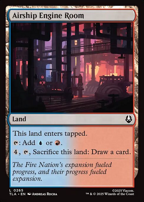 Airship Engine Room — NM Foil [Avatar: The Last Airbender]