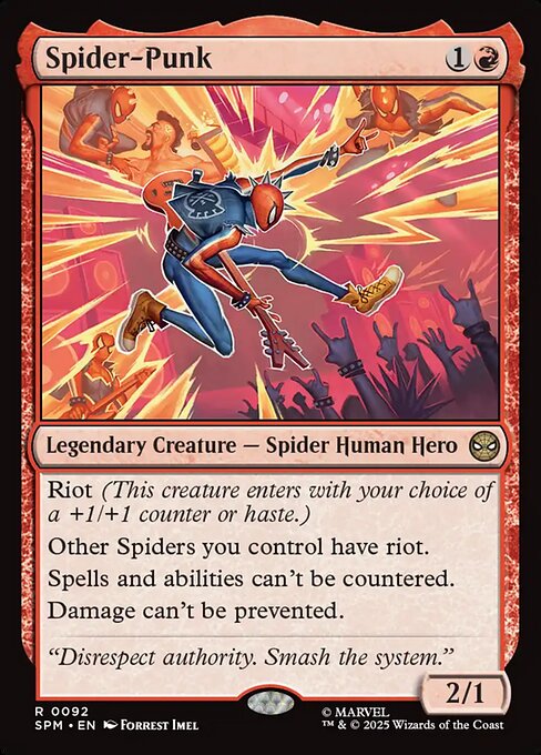 Spider-Punk — NM Foil [Marvel's Spider-Man]