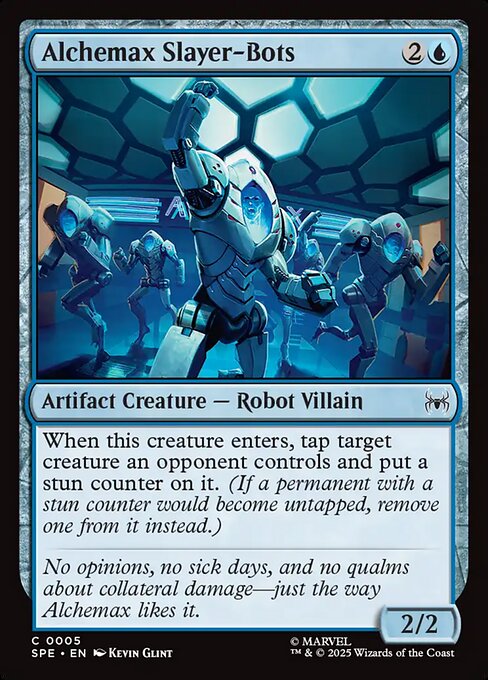 Alchemax Slayer-Bots — NM Foil [Marvel's Spider-Man Eternal]