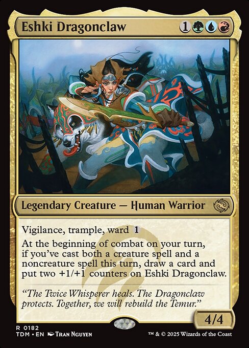 Eshki Dragonclaw — NM [Tarkir: Dragonstorm]
