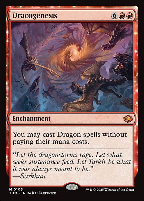 Dracogenesis — NM [Tarkir: Dragonstorm]