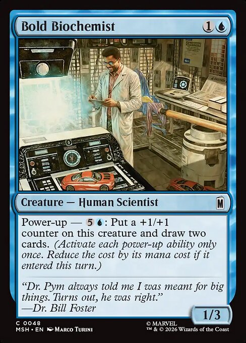 Bold Biochemist — NM Foil [Marvel Super Heroes]