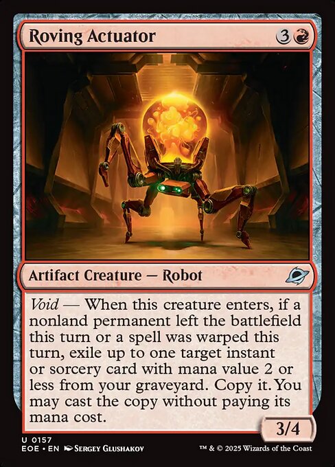 Roving Actuator — NM Foil [Edge of Eternities]