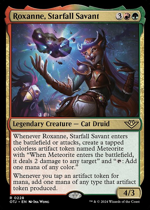 Roxanne, Starfall Savant — NM [Outlaws of Thunder Junction]