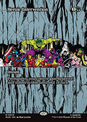 Heroic Intervention — NM [Marvel Universe]