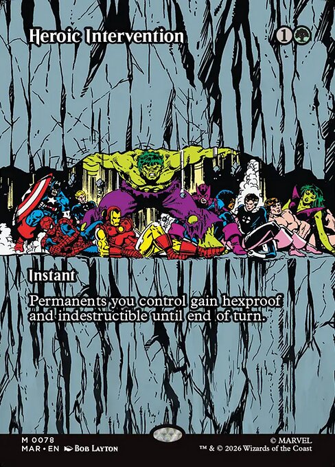 Heroic Intervention — NM [Marvel Universe]