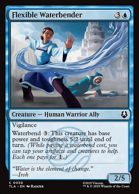 Flexible Waterbender — NM Foil [Avatar: The Last Airbender]