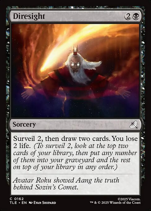 Diresight — NM Foil [Avatar: The Last Airbender Eternal]
