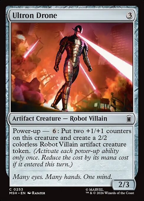 Ultron Drone — NM Foil [Marvel Super Heroes]