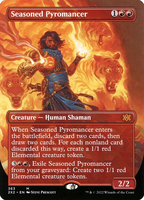 Seasoned Pyromancer — NM [Double Masters 2022]