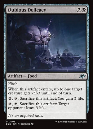 Dubious Delicacy
