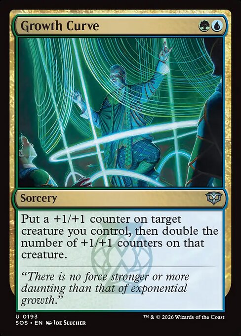 Growth Curve — NM Foil [Secrets of Strixhaven]