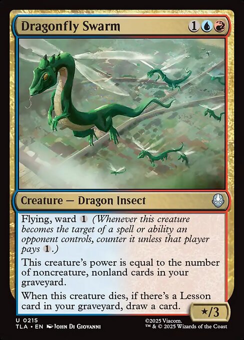 Dragonfly Swarm — NM Foil [Avatar: The Last Airbender]