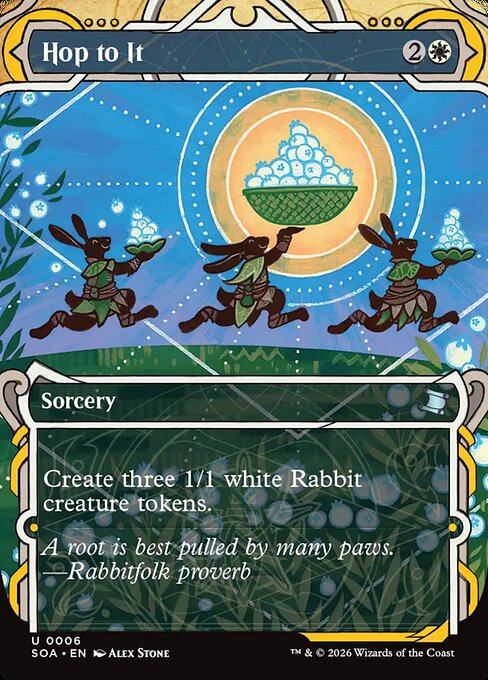 Hop to It — NM Foil [Secrets of Strixhaven Mystical Archive]