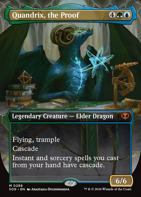 Quandrix, the Proof — NM [Secrets of Strixhaven]