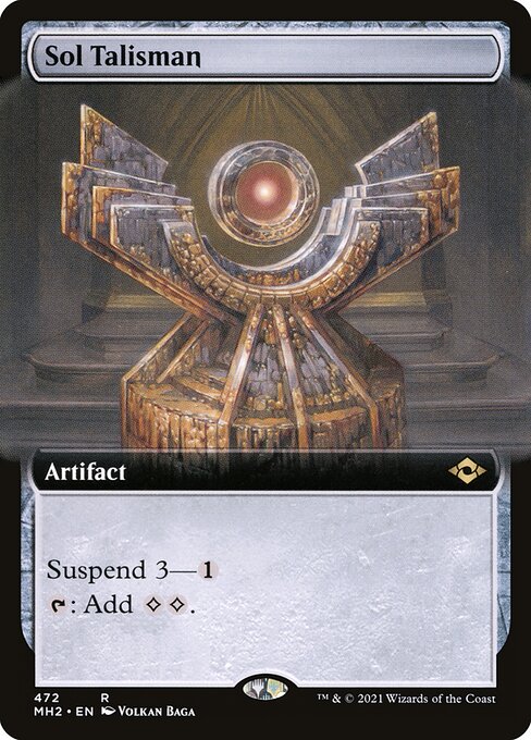 Sol Talisman — NM Foil [Modern Horizons 2]