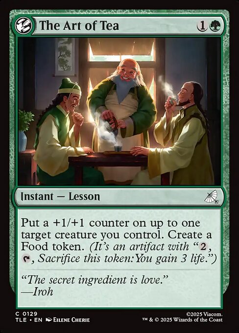 The Art of Tea — NM Foil [Avatar: The Last Airbender Eternal]