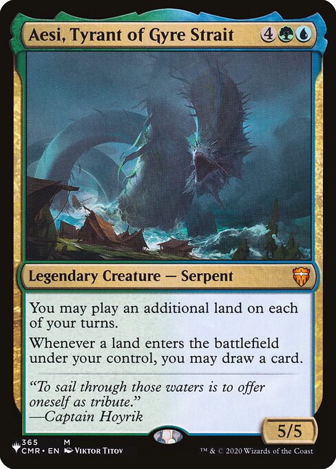 Aesi, Tyrant of Gyre Strait — NM [The List]