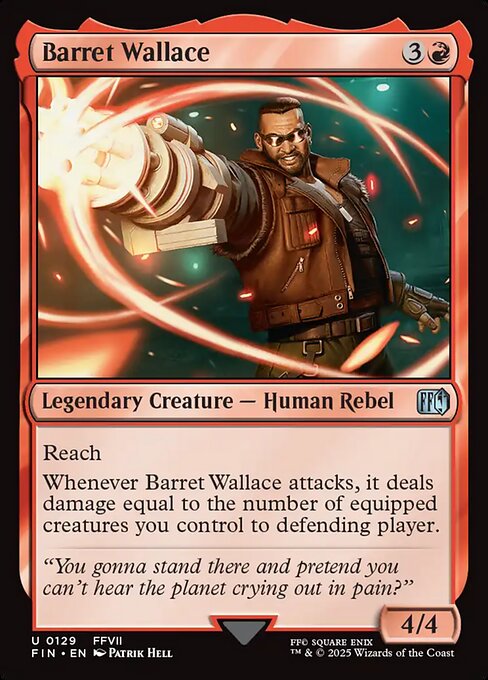 Barret Wallace — NM Foil [Final Fantasy]