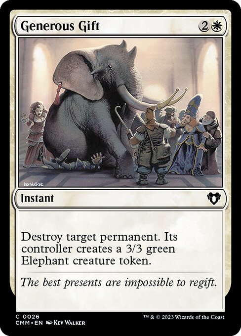 Generous Gift — NM [Commander Masters]
