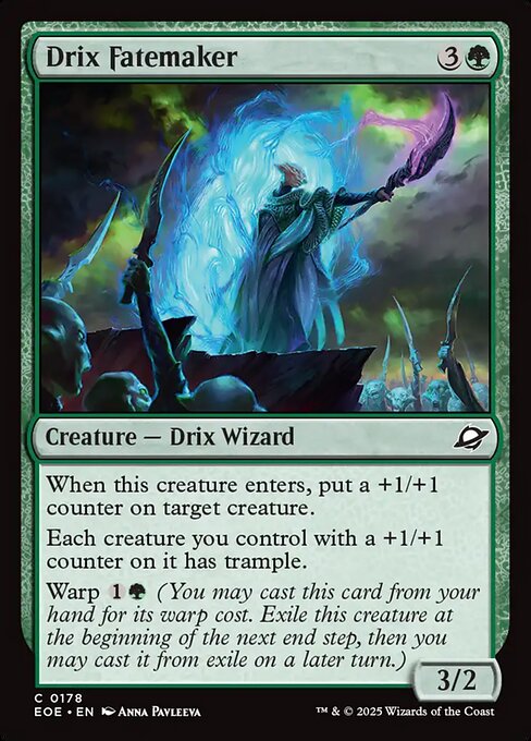 Drix Fatemaker — NM Foil [Edge of Eternities]