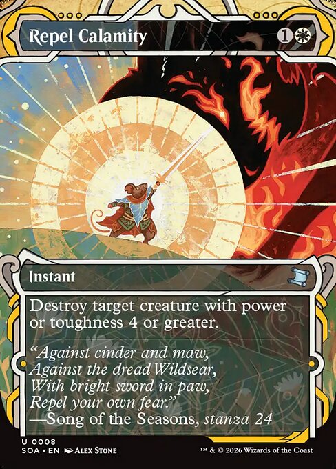Repel Calamity — NM [Secrets of Strixhaven Mystical Archive]