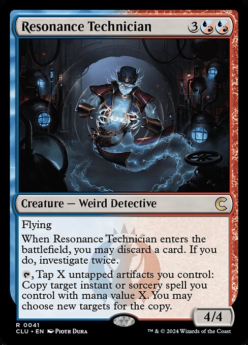 Resonance Technician — NM [Ravnica: Clue Edition]