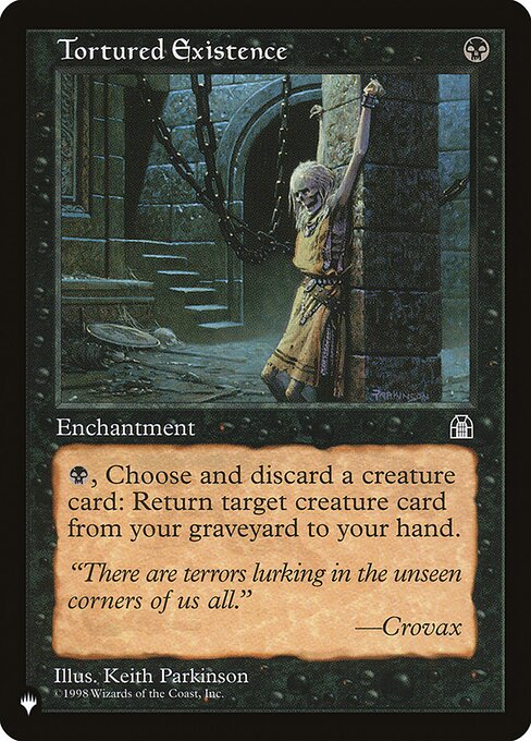 Tortured Existence — NM [The List]