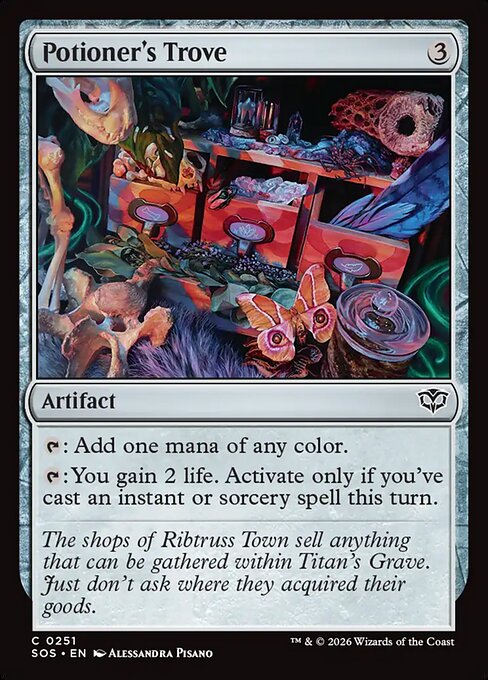 Potioner's Trove — NM Foil [Secrets of Strixhaven]