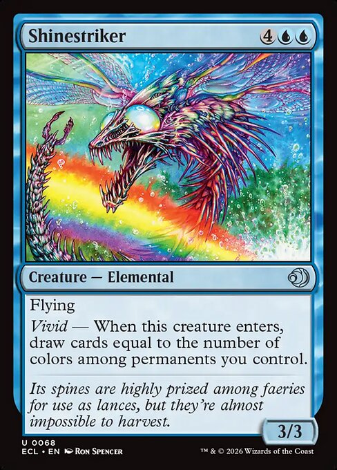 Shinestriker — NM Foil [Lorwyn Eclipsed #68]