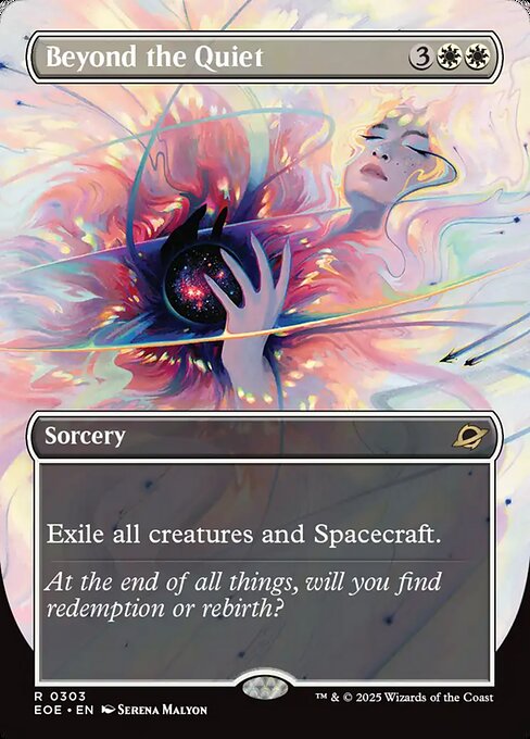 Beyond the Quiet — NM Foil [Edge of Eternities]