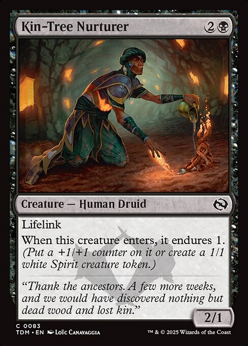 Kin-Tree Nurturer — NM Foil [Tarkir: Dragonstorm]