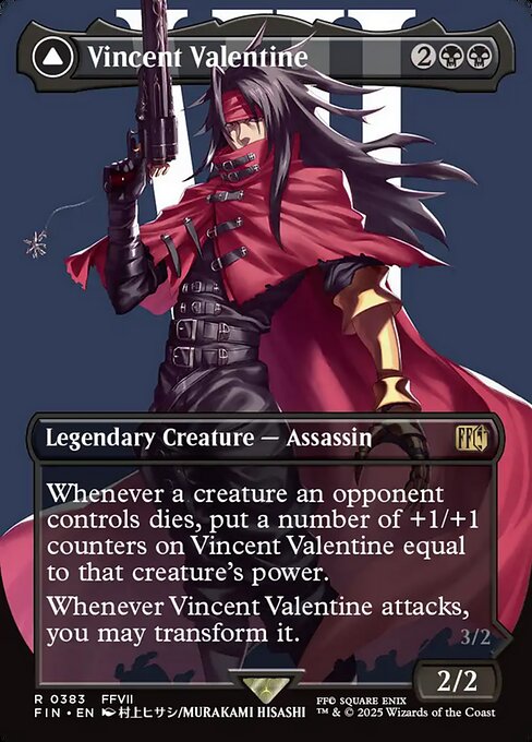 Vincent Valentine // Galian Beast — NM Foil [Final Fantasy]